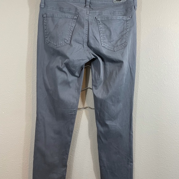 AG Adriano Goldschmied USA Women's gray The Stilt Cigarette stretch Jeans SZ 26 - Picture 4 of 7